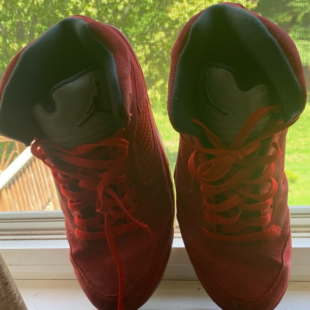 Air Jordan V Red Suede 2017
